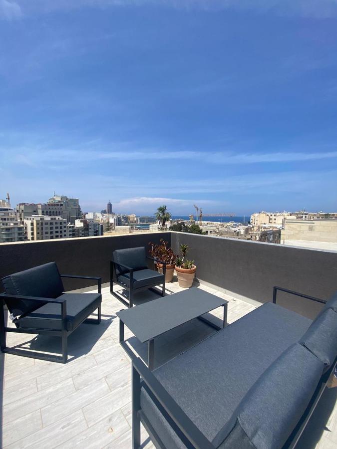 Apartamento Sliema Distant Seaview Penthouse Exterior foto
