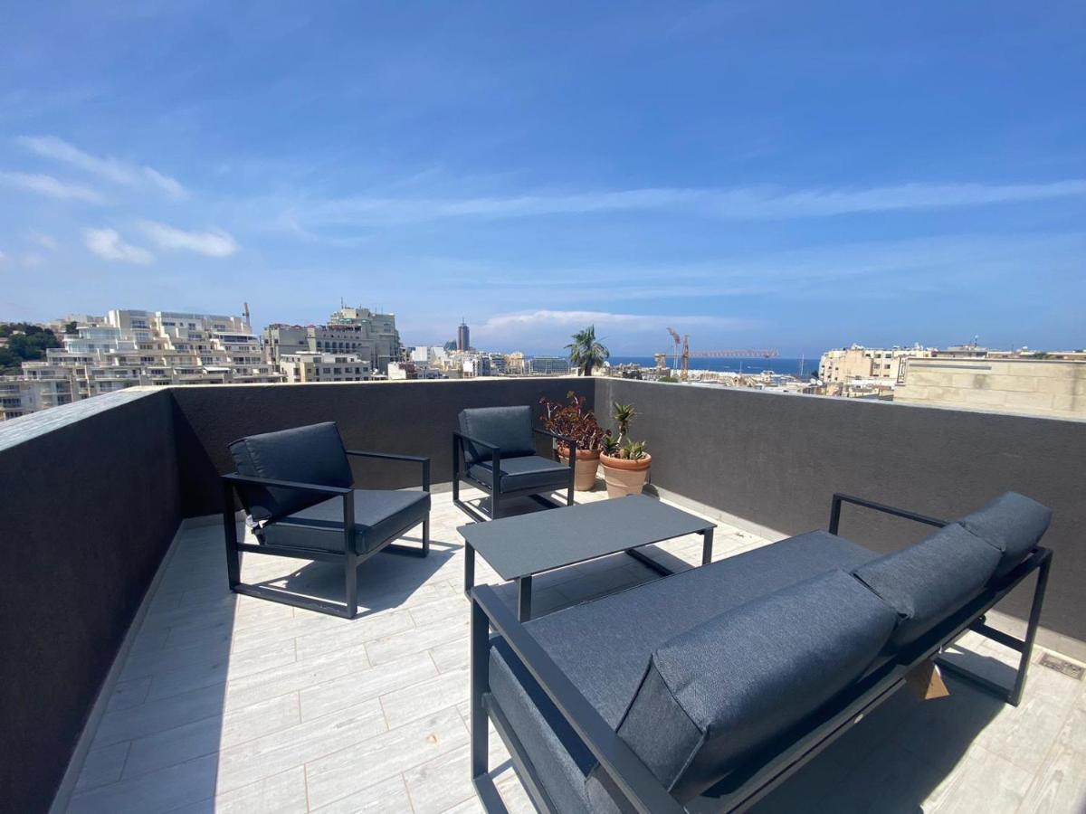 Apartamento Sliema Distant Seaview Penthouse Exterior foto